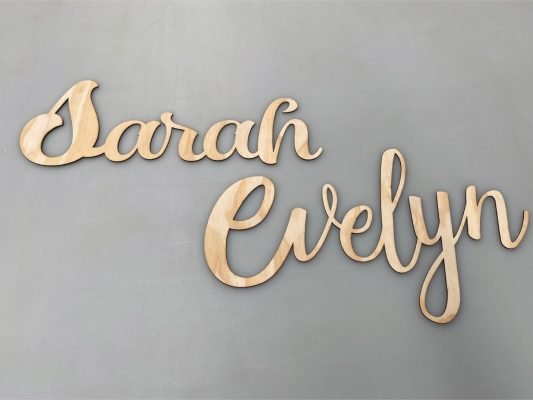 Acrylic Laser Cut Names - Removable Wallpapers, Wall Stickers & Wall ...