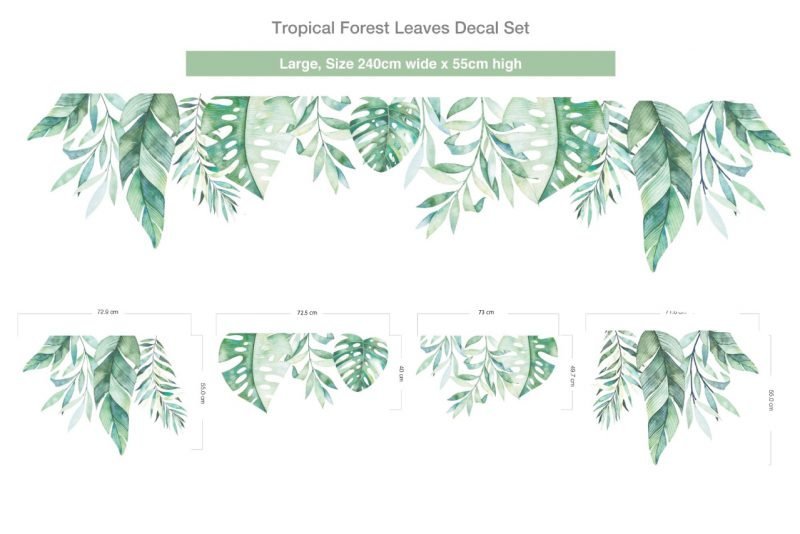 Tropical-Forest-Leaves-Decal-Set-02