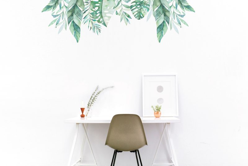 Tropical-Forest-Leaves-Decal-Set