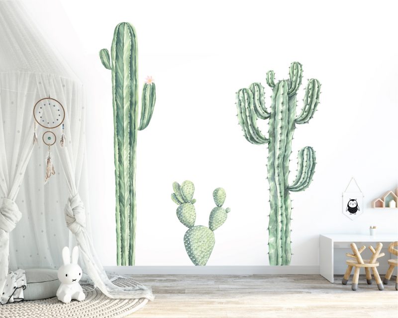 Cacti Wall Decal Set 1