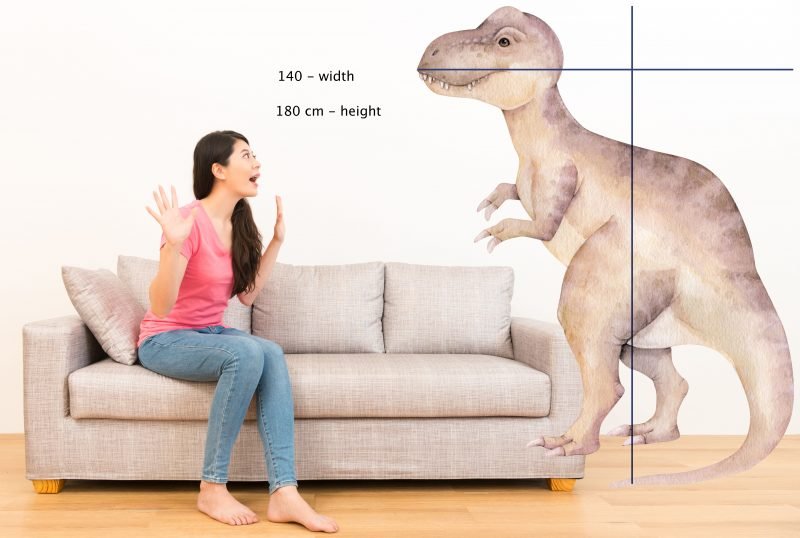 Large - T-REX 180CM-size