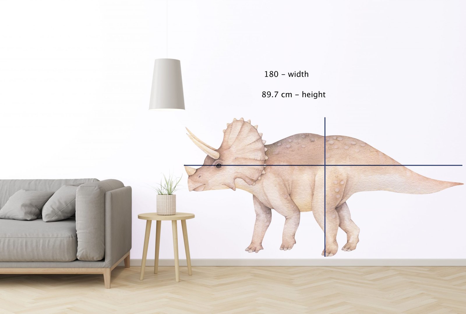 Large DINOSAUR Wall Decals Removable Wallpapers, Wall Stickers & Wall