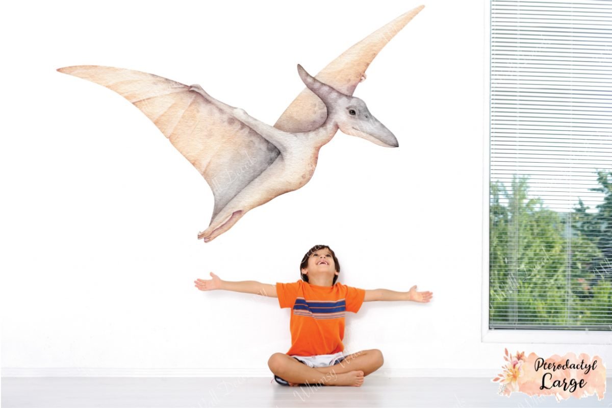 Large DINOSAUR Wall Decals Removable Wallpapers, Wall Stickers & Wall