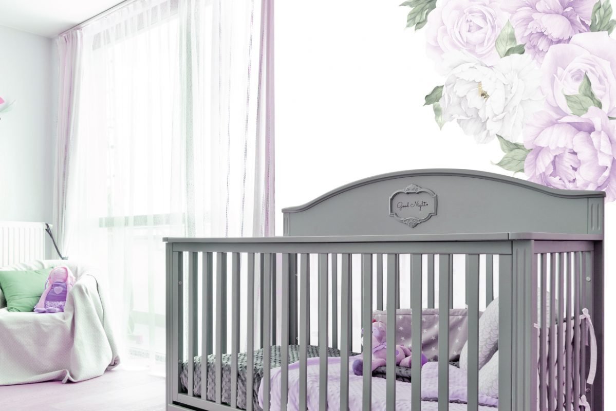 Lavender and Lilac Peony Wall Decals - Removable Wallpapers, Wall ...