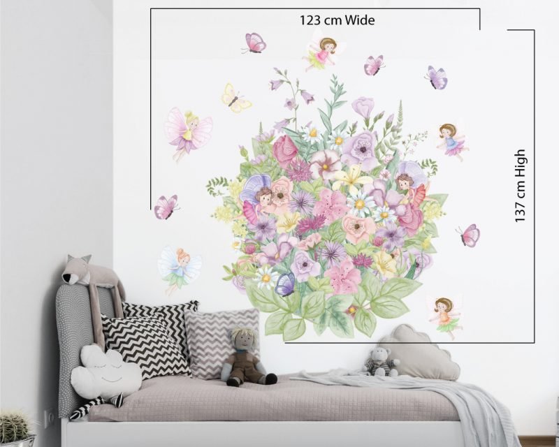 Fairy Garden Wall Decals Set