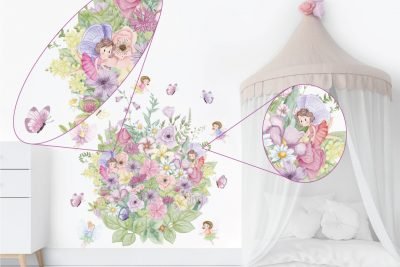 Fairy Garden Wall Decals Set