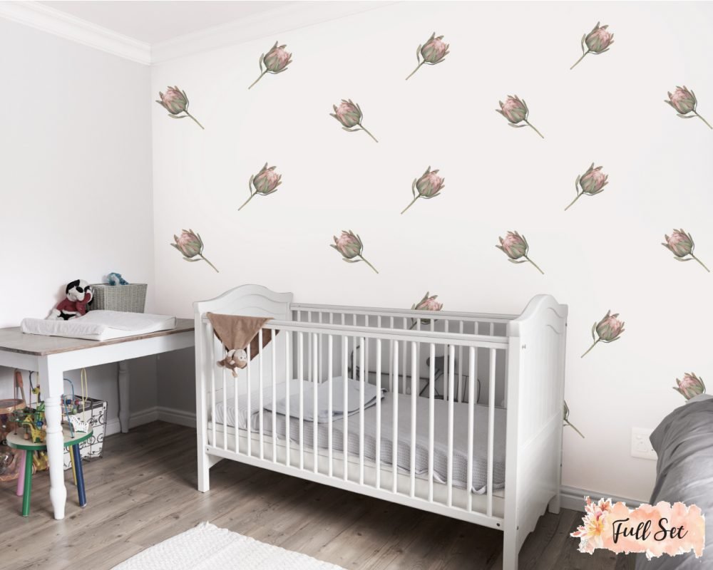 Protea Wall Decals Removable Wallpapers, Wall Stickers & Wall Decals