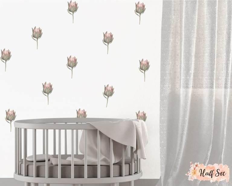 Protea Wall Decals Removable Wallpapers, Wall Stickers & Wall Decals