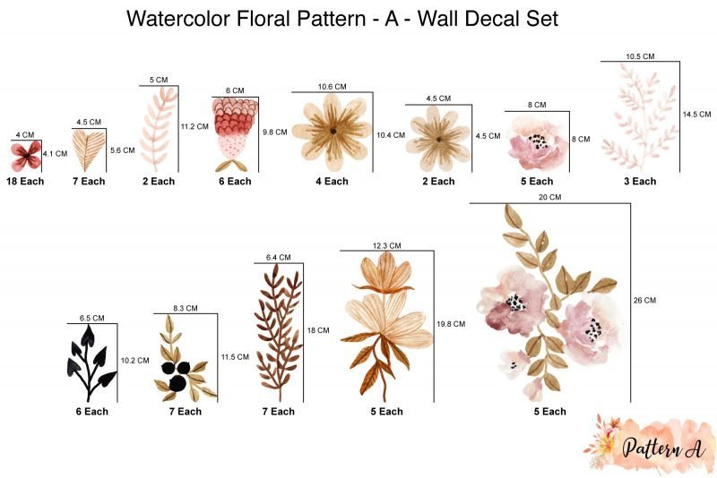 Watercolour Floral Pattern