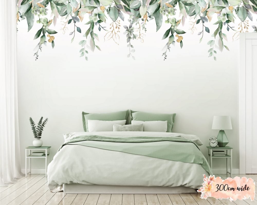 Spring Hanging Garden Wall Decals - Removable Wallpapers, Wall Stickers ...