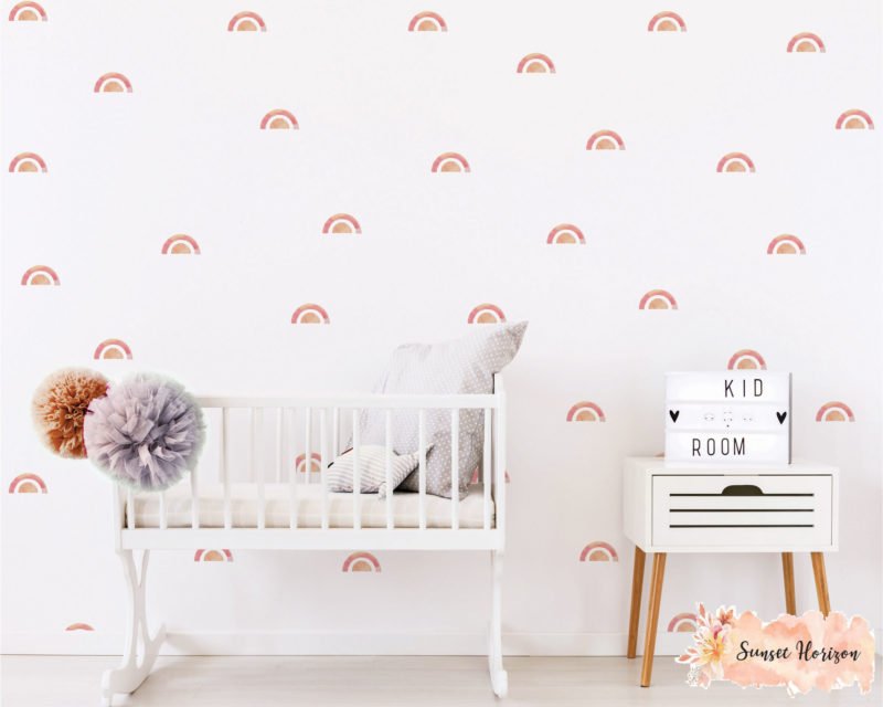 Sunset-Horizon wall decals