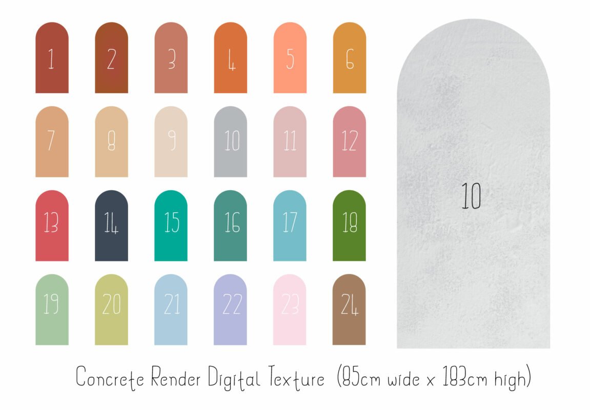 Image showcasing Textured Arch Wall Decals - Removable Wallpapers, Wall Stickers & Wall ...