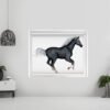 Black Horse - Printed Roller Blind