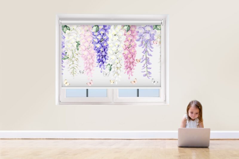 Wisteria - Printed Roller Blind