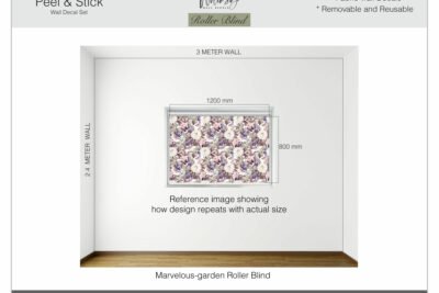 Marvelous garden - Printed Roller Blind