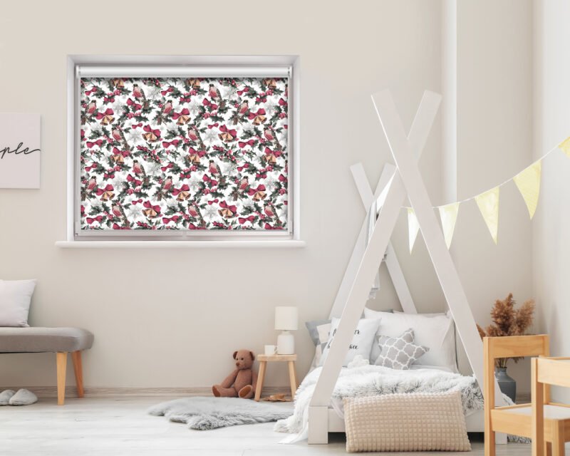 Vintage Christmas - Printed Roller Blind