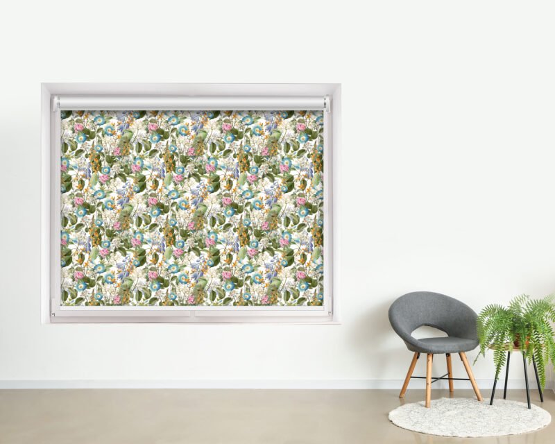 Rainbow Garden - Printed Roller Blind