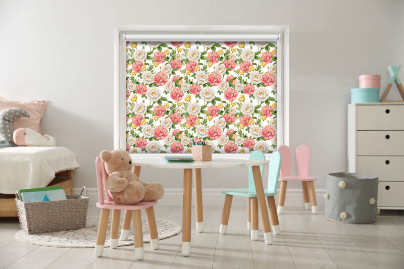 English Roses - Printed Roller Blind