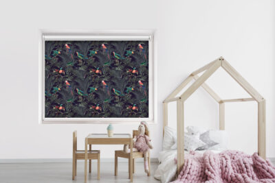 Jungle At Midnight - Printed Roller Blind