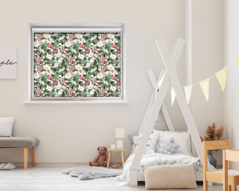 Unique Bouquet - Printed Roller Blind