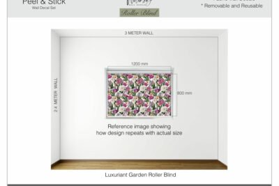 Luxuriant Garden - Printed Roller Blind