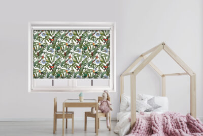 Parrots In The Jungle - Printed Roller Blind