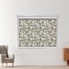 Dark Floral - Printed Roller Blind