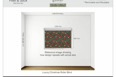Luxury Christmas - Printed Roller Blind