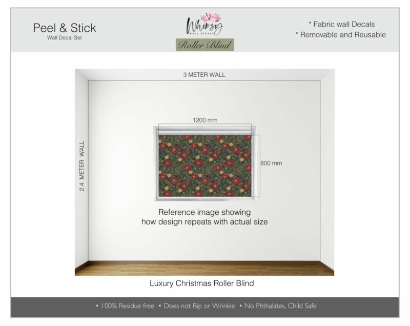 Luxury Christmas - Printed Roller Blind