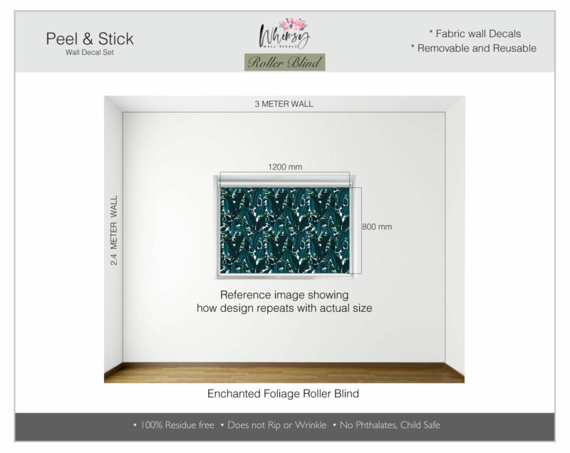 Enchanted Foliage - Printed Roller Blind