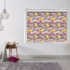 Colorful Roses - Printed Roller Blind