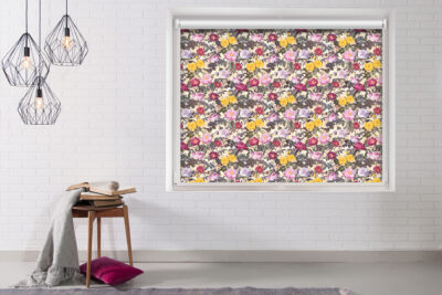 Colorful Roses - Printed Roller Blind