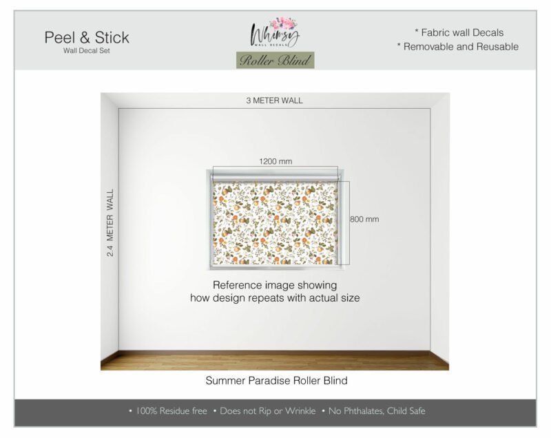 Summer Paradise - Printed Roller Blind