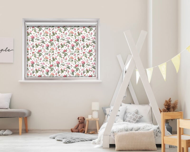 Rose Summer - Printed Roller Blind