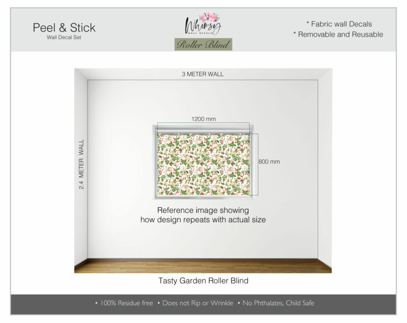 Tasty Garden - Printed Roller Blind