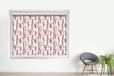 Majestic Flowers - Printed Roller Blind