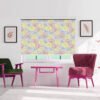 Pastel Mild Flowers - Printed Roller Blind