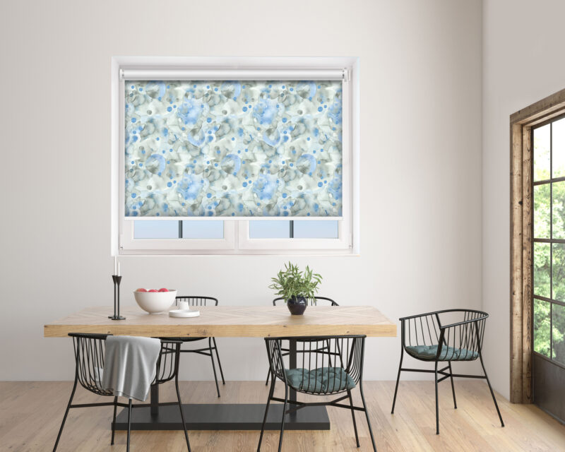 Abstract Watercolor - Printed Roller Blind