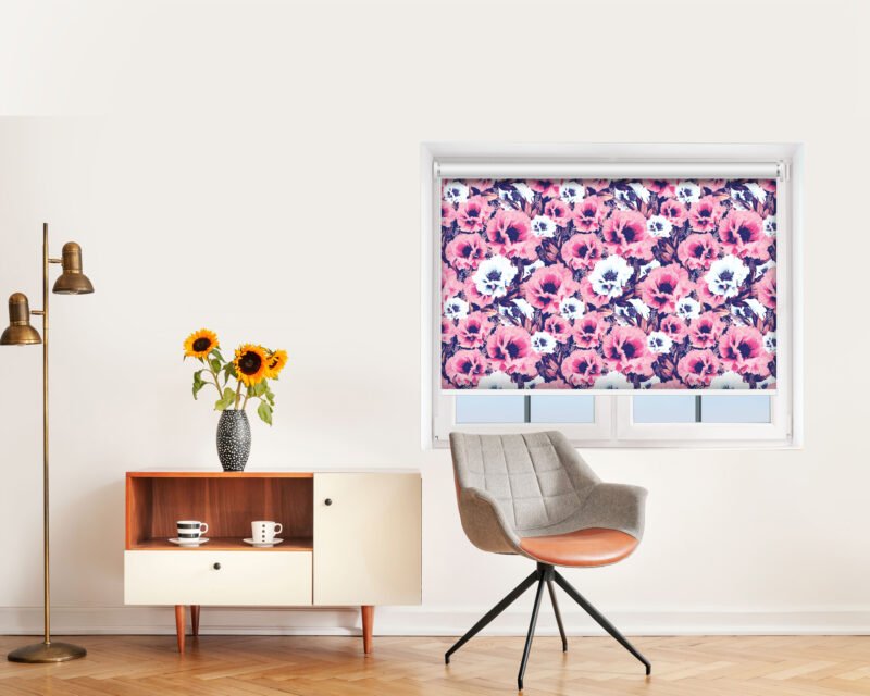 Pink Spring - Printed Roller Blind