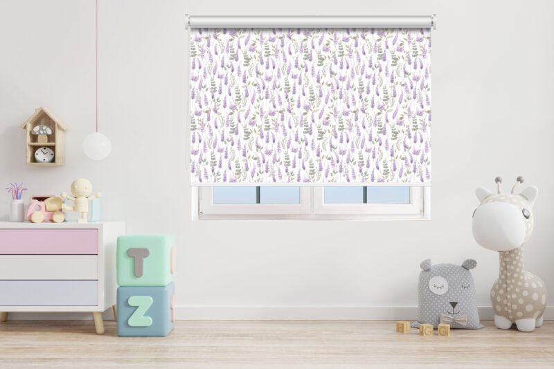 Sweet Lavender - Printed Roller Blind