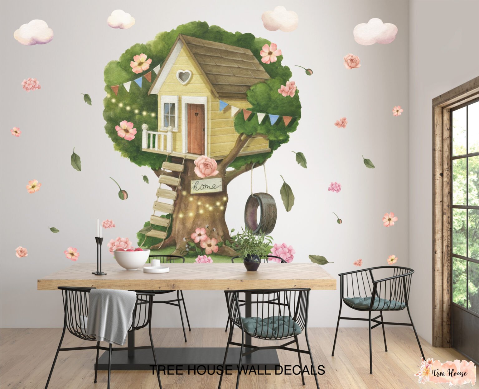 Tree House Wall Decals Removable Wallpapers, Wall Stickers & Wall