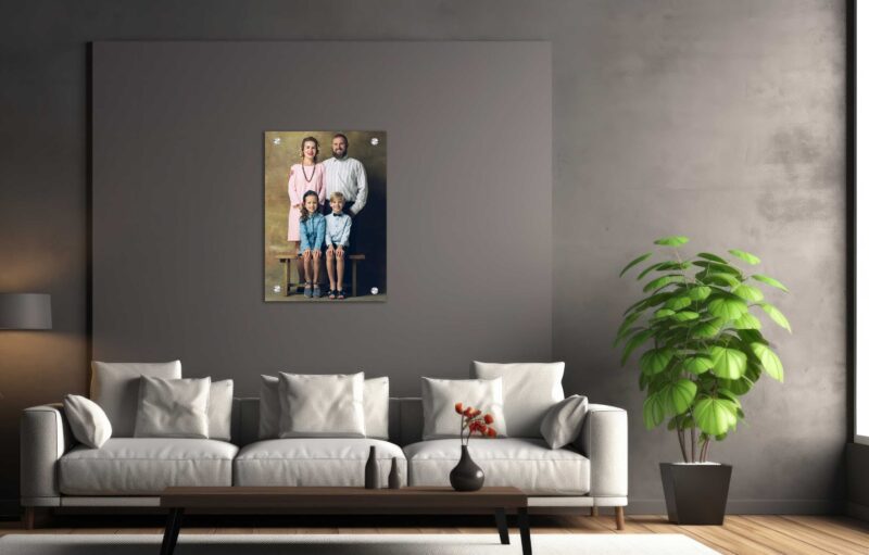 002 - Family Photo Memories in Acrylic Frame