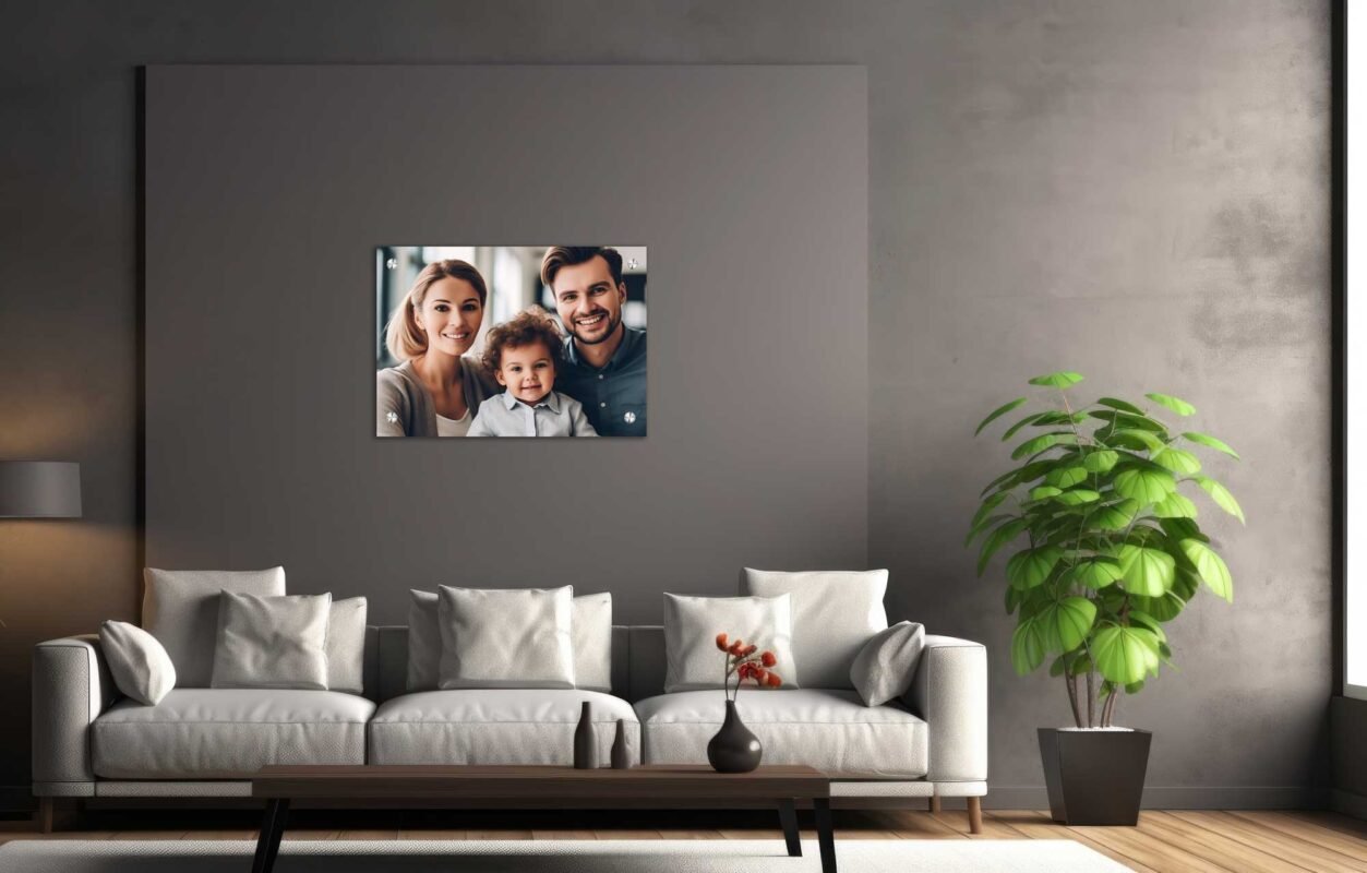 Family Photo Memories in Acrylic - Removable Wallpapers, Wall Stickers ...