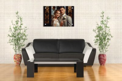 Anniversary Bliss Photo Memories in Acrylic Frame